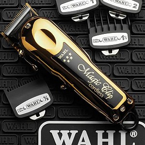 Wahl Magic Clip Cordless 5 Star Επαγγελματική Επαναφορτιζόμενη Κουρευτική Μηχανή Χρυσή 08148-716