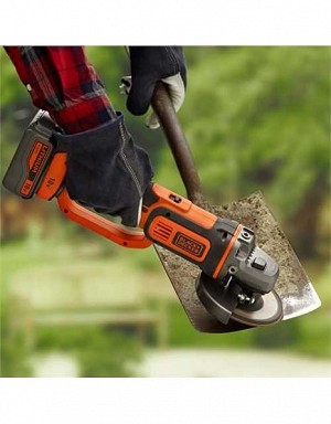 Black & Decker BCG720N Τροχός 125mm Μπαταρίας Solo