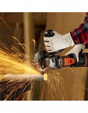 Black & Decker BCG720N Τροχός 125mm Μπαταρίας Solo