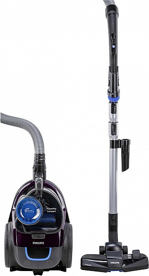 Philips FC9333/09 Ηλεκτρική Σκούπα 900W με Κάδο 1.5lt Μωβ