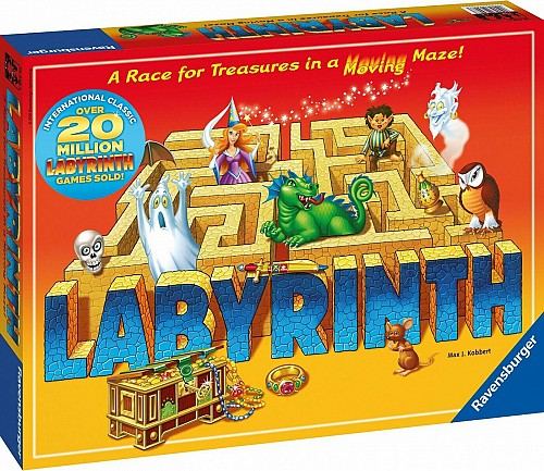Ravensburger Επιτραπέζιο Παιχνίδι Λαβύρινθος Κυνήγι Θησαυρού για 2-4 Παίκτες 8+ Ετών(27266)