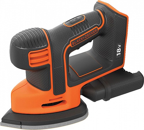 Black & Decker BDCDS18N-XJ Τριβείο Δέλτα 18V Solo με Σύστημα Αναρρόφησης