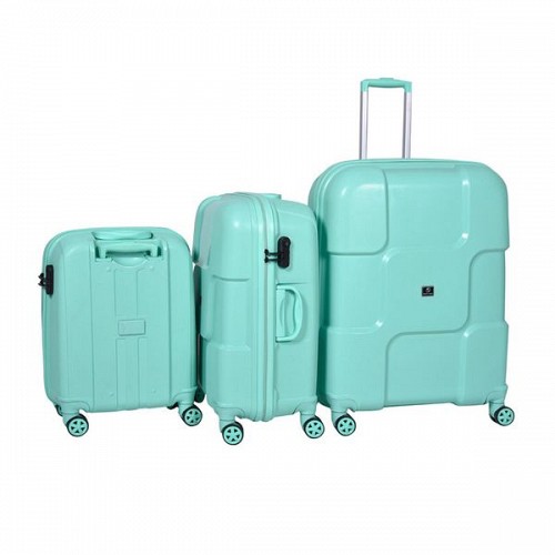 Hold & Roll Σετ HR-003 x3 Mint Green Βαλίτσες Ταξιδίου(278354)