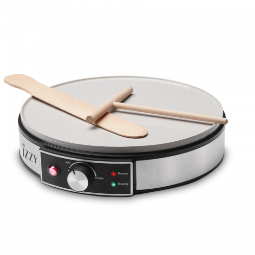 Izzy IZ-2014 Κρεπιέρα 30cm Inox 1400W (224038)
