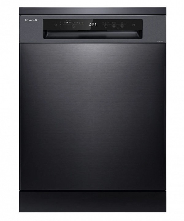 Brandt BCF422DQD Ελεύθερο Πλυντήριο Πιάτων για 14 Σερβίτσια Π59.8xY84.5εκ. Μαύρο