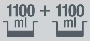 Beaba Βρεφικός Ατμομάγειρας 4 σε 1 Babycook Duo 2.2lt Grey