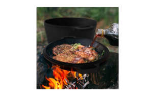 Hitense Sef De Americano Βαθιά Κατσαρόλα Double 2 σε 1 Dutch Oven Από Μαντέμι