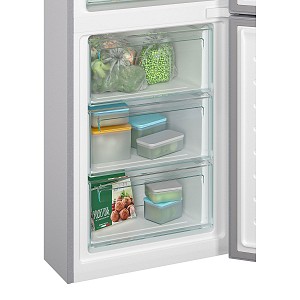 Candy CCE4T618ES Ψυγειοκαταψύκτης 341lt Total NoFrost Υ185xΠ59.5xΒ65.8εκ. Inox