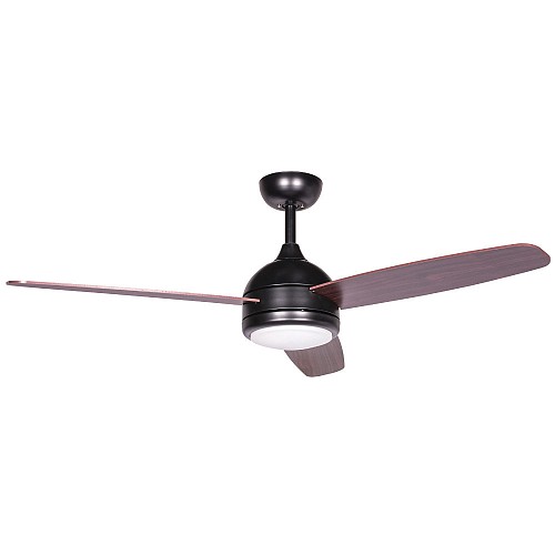 IQ CF-4812 Ανεμιστήρας Οροφής 122cm με Φως και Τηλεχειριστήριο Μαύρος