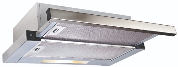 Carad Airjet Twin Συρόμενος Απορροφητήρας 60cm Inox