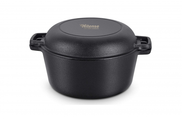 Hitense Sef De Americano Βαθιά Κατσαρόλα Double 2 σε 1 Dutch Oven Από Μαντέμι