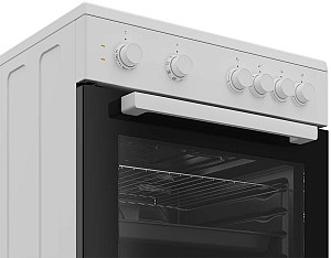 Beko FSM66002GW Κουζίνα 66lt με Εμαγιέ Εστίες Π60εκ. Λευκή