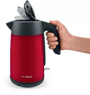 Bosch TWK7L464 Βραστήρας 1.7lt 2400W Κόκκινος
