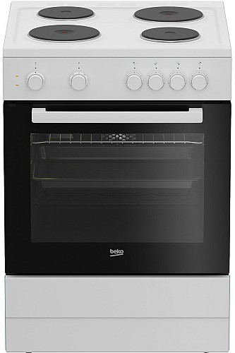 Beko FSM66002GW Κουζίνα 66lt με Εμαγιέ Εστίες Π60εκ. Λευκή