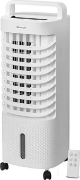 Sencor SFN 5011WH Air Cooler 45W με Τηλεχειριστήριο White