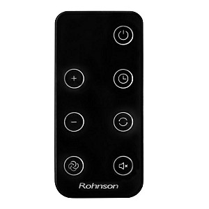 Rohnson R-8600 Ανεμιστήρας Ορθοστάτης 28W Διαμέτρου 40cm με Τηλεχειριστήριο