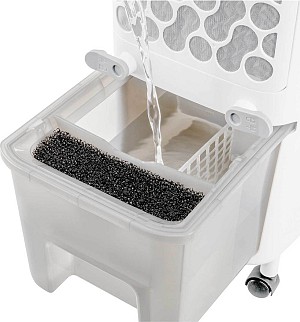 Sencor SFN 6011WH Air Cooler 70W Με Τηλεχειριστήριο Λευκό