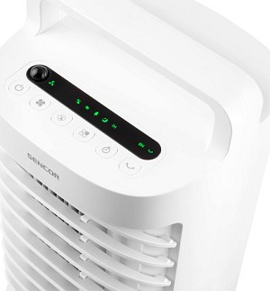 Sencor SFN 5011WH Air Cooler 45W με Τηλεχειριστήριο White