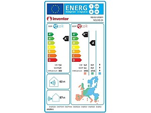Inventor Neo 2 N2UVI-24WFI/N2UVO-24 Κλιματιστικό Inverter 24000 BTU A++/A+ με Ιονιστή και WiFi