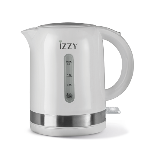Izzy IZ-3013 Βραστήρας 1lt 1500W White (224109)
