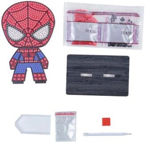 Craft Buddy Φιγούρα Crystal Art Spiderman (CAFGR-MCU001)