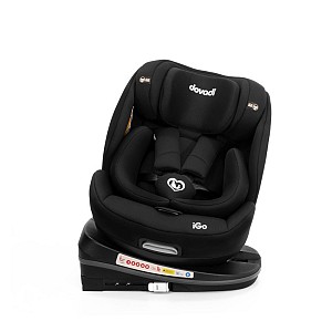 Dovadi Καθισματάκι Αυτοκινήτου Igo i-Size με Isofix Midnight Black 46341593