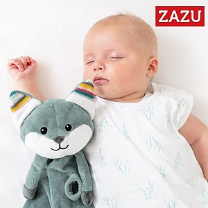Zazu Kids Felix Πανάκι Αγκαλιάς + Συσκευή με Λευκούς Ήχους και Μελωδίες ZA-FELIX-01