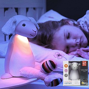 Zazu Kids Led Fin Προβατάκι Παιδικό Διακοσμητικό Φωτιστικό ZA-FIN-01