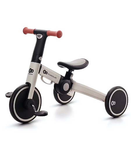 Kinderkraft Παιδικό Τρίκυκλο Ποδήλατο Πτυσσόμενο 4 Trike για 1-5 Ετών Silver Grey (KR4TRI22GRY0000)