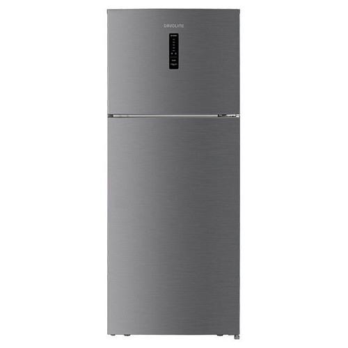 Davoline Ψυγείο Δίπορτο 415lt NoFrost Υ178xΠ70xΒ68εκ. Inox
