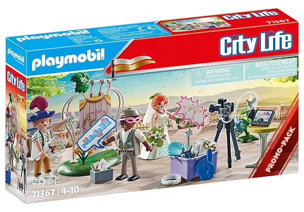 Playmobil City Life Γαμήλιο Photo Booth για 4-10 ετών 71367