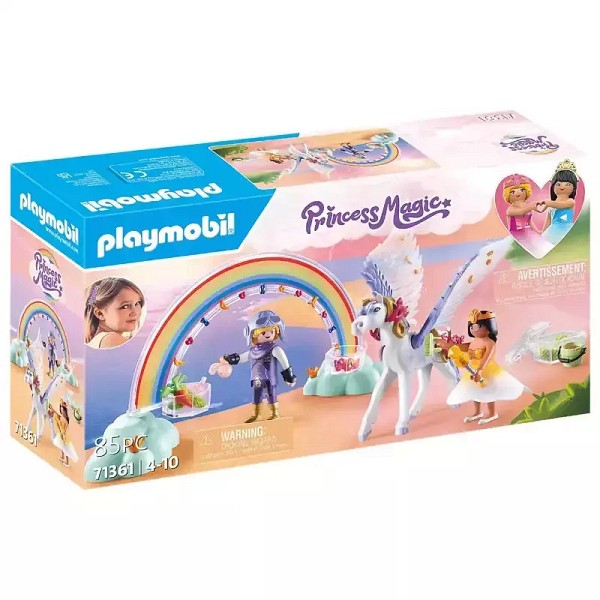 Playmobil Princess Magic Πήγασος και Πριγκίπισσες του Ουράνιου Τόξου για 4-10 ετών 71361