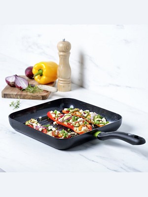 Green Pan Γκριλιέρα από Αλουμίνιο με Κεραμική Επίστρωση 28cm CC006086-001