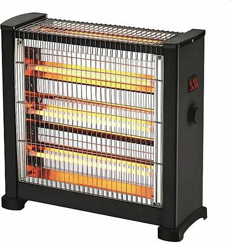 EUROLAMP ΘΕΡΜΑΣΤΡΑ ΧΑΛΑΖΙΑ 2800W ΜΑΥΡΗ 3FACE ΜΕ ΘΕΡΜΟΣΤΑΤΗ 147-29156