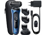 Braun Series 6 61-B1500S Ξυριστική Μηχανή Προσώπου Επαναφορτιζόμενη