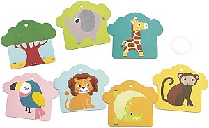 Janod J02694 Party Batman Savannah Tactile Cards Set