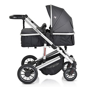 Moni Thira Ρυθμιζόμενο Καρότσι 2 σε 1 Grey 3800146236045