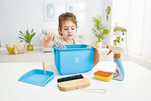 Hape Scoot-Around Ξύλινο Σετ Καθαρισμού (E3054A)