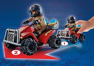 Playmobil City Action Fire Rescue Quad για 4-10 ετών 71090