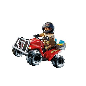 Playmobil City Action Fire Rescue Quad για 4-10 ετών 71090