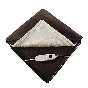 Life Cuddle Mocha Double Πλενόμενη Καφέ 160W 130x180εκ.