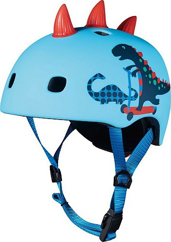 Micro 3D Scootersaurus Παιδικό Κράνος για Πατίνι Μπλε AC2095BX 52-56CM