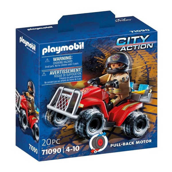 Playmobil City Action Fire Rescue Quad για 4-10 ετών 71090