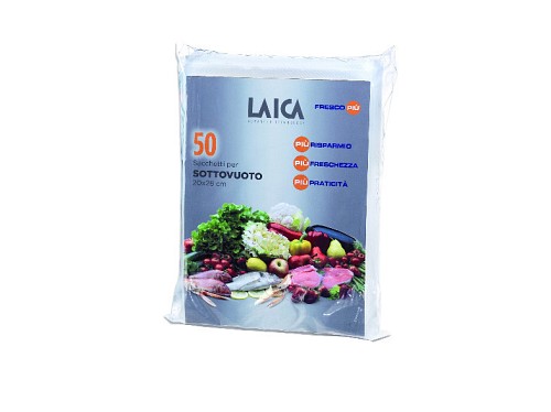Laica VT Λείες Σακούλες για Συσκευές Vacuum 200x280mm 50τμχ VT 3504