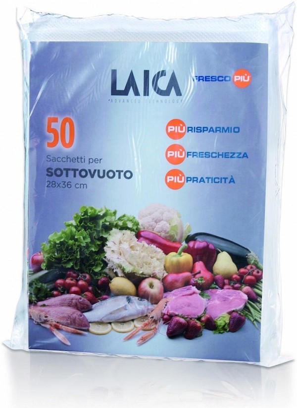 Laica Σακούλες για Συσκευές Vacuum VT3500 (28X36)