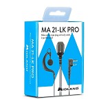 Midland MA21-LK Pro Ακουστικό Ασύρματου Πομποδέκτη UHF/VHF