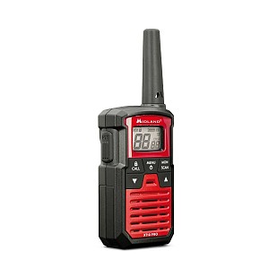 Midland XT10 Pro Ασύρματος Πομποδέκτης PMR με Μονόχρωμη Οθόνη Σετ 2τμχ Σε Κόκκινο Χρώμα