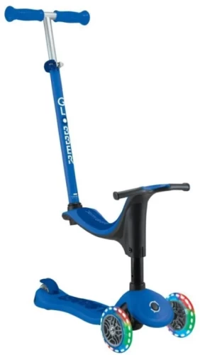 Globber Scooter Go.Up Sporty Lights Navy Blue (452-600-4)
