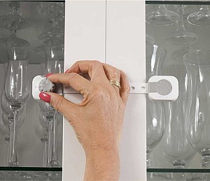 Ασφάλεια Ντουλαπιών & Συρταριών Multi Lock White / Grey DreamBaby (BR74693)