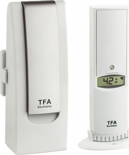 Επαγγελματικό πακέτο με πομπό θερμοκρασίας/υγρασίας για το σύστημα WEATHERHUB OBSERVER 31.4012.02